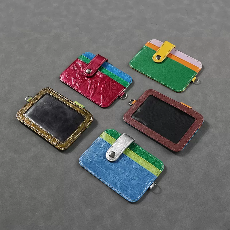 Sinco credit card holder wallet leather custom