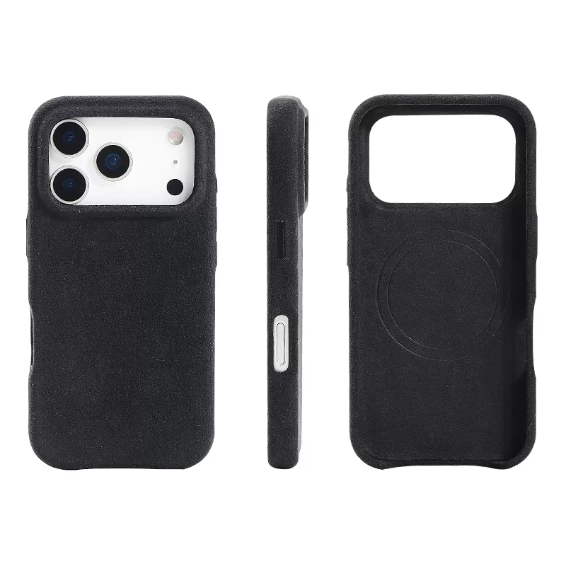 Sinco alcantara material handmade mobile phone leather case