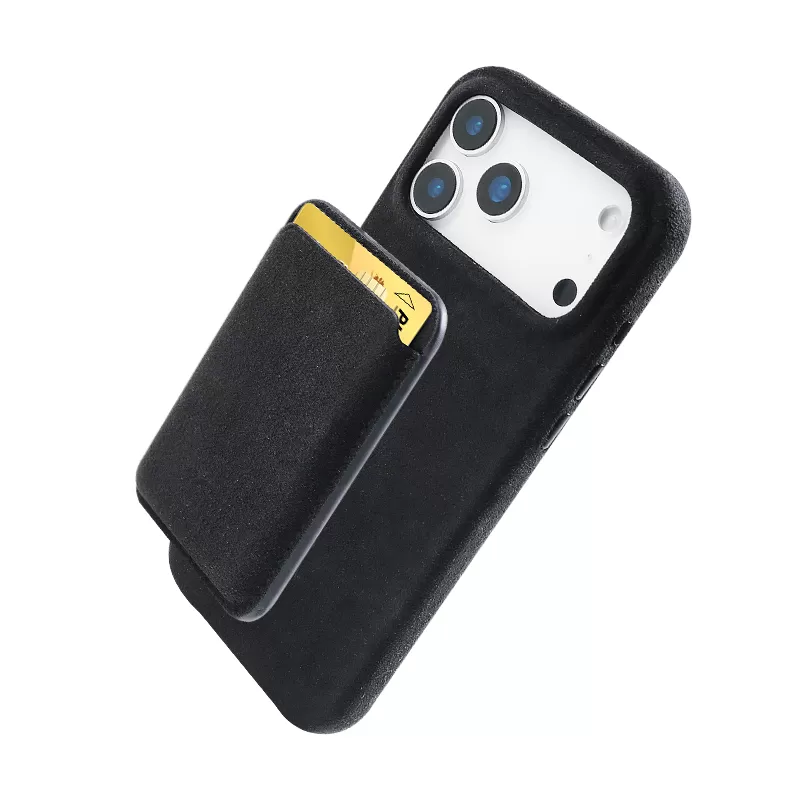 Sinco alcantara material handmade mobile phone leather case