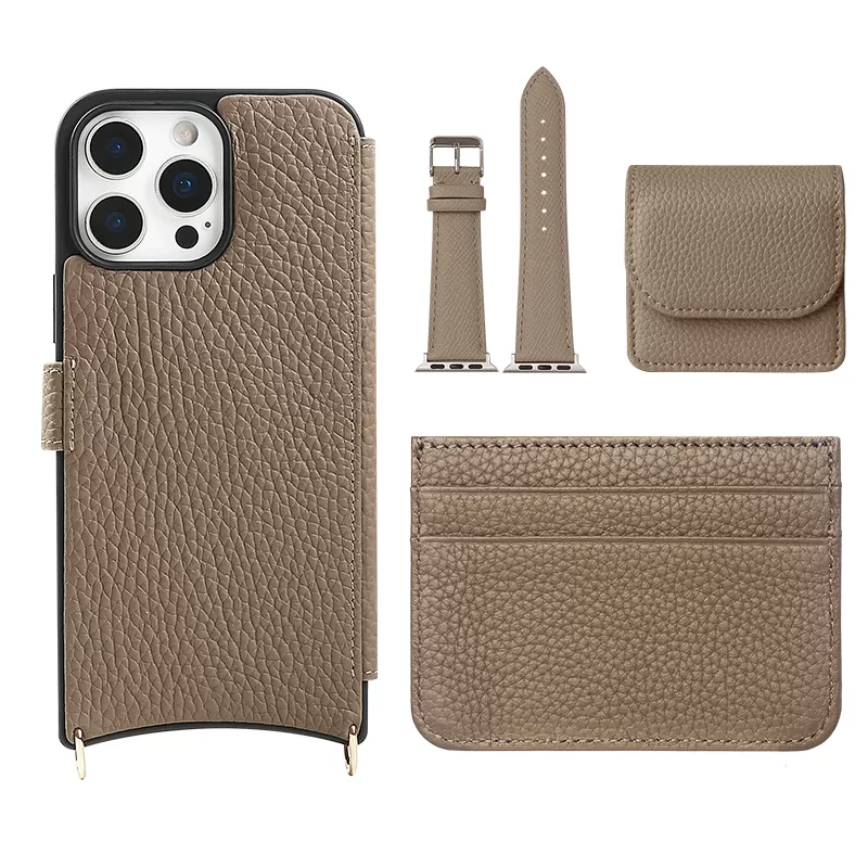 Sinco leather cellphone accessories flip phone cover