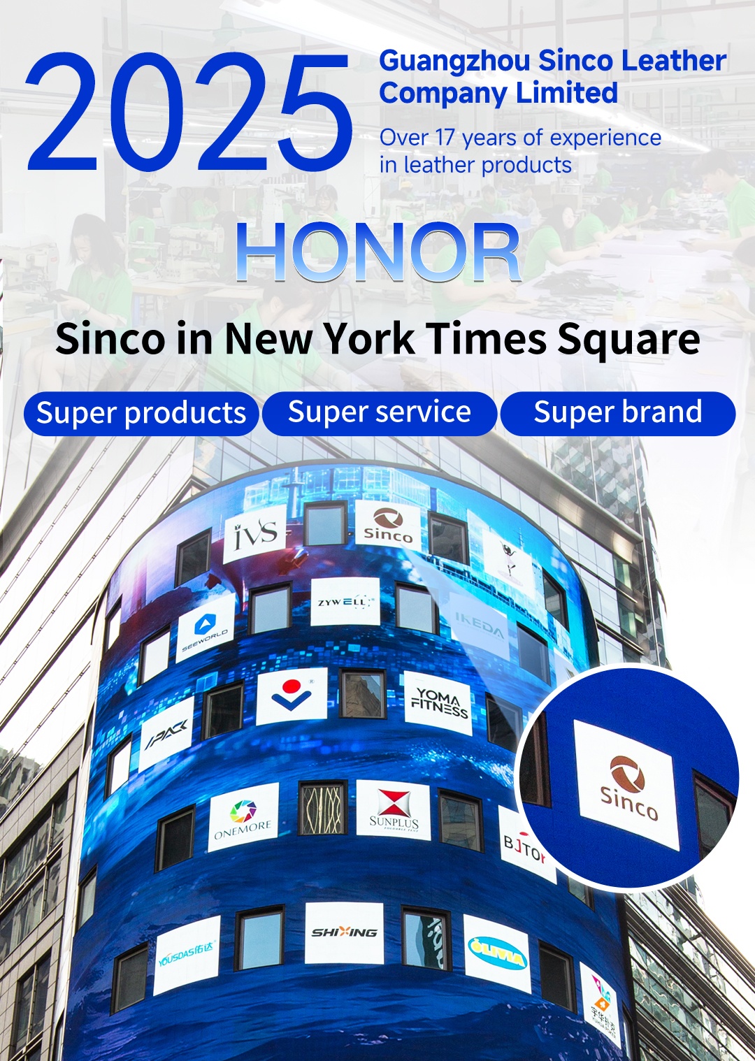 Sinco's sixth listing on NASDAQ's big screen