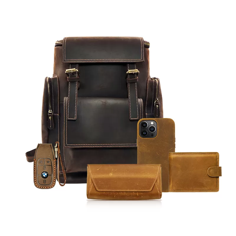 Sinco practical leather eyewear cases custom logo