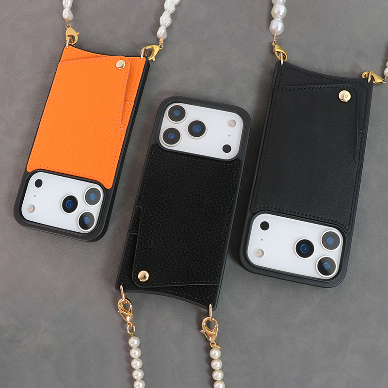 Sinco technology leather custom phone case for iphone 17