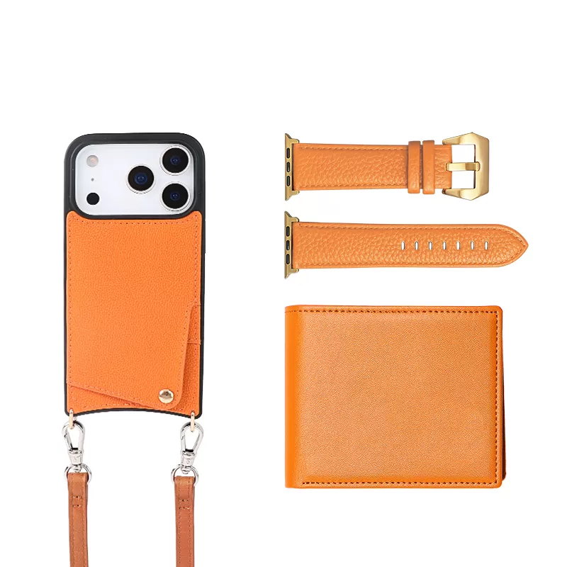 Sinco technology leather custom phone case for iphone 17