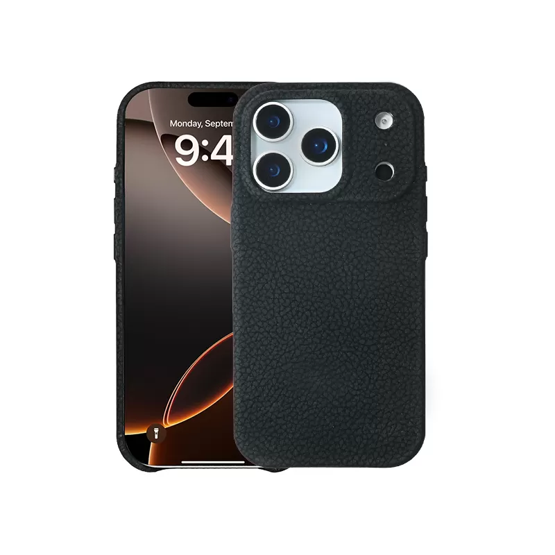 Sinco luxury cowhide leather cellphone accessories custom