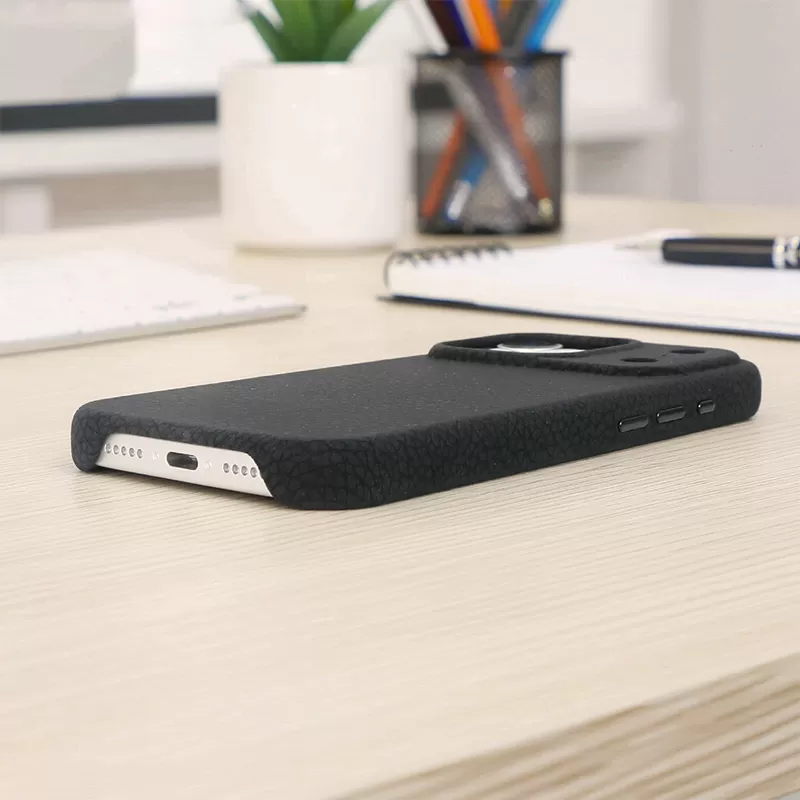 Sinco luxury cowhide leather cellphone accessories custom