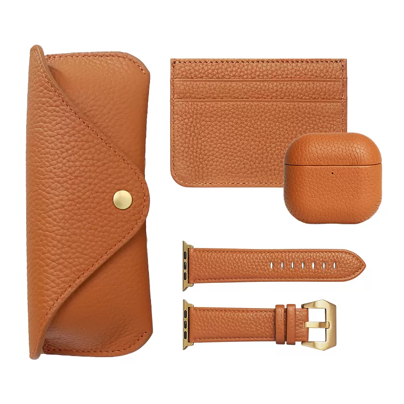 Sinco full grain leather premium eyewear cases custom