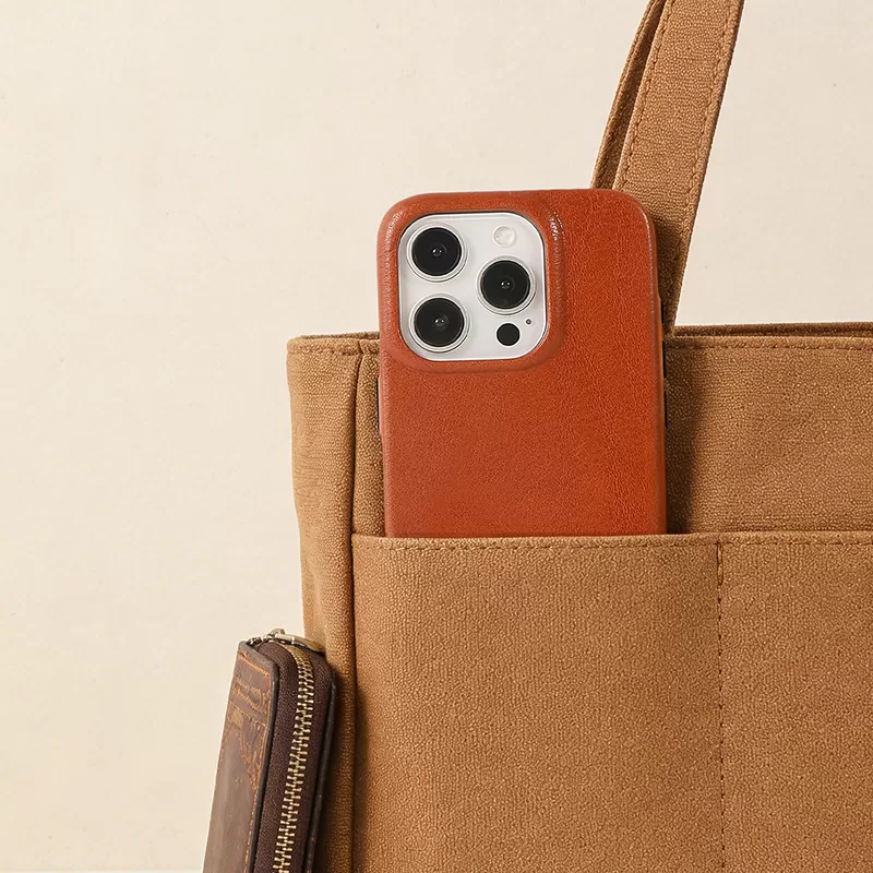 Sinco full body protection genuine leather phone case