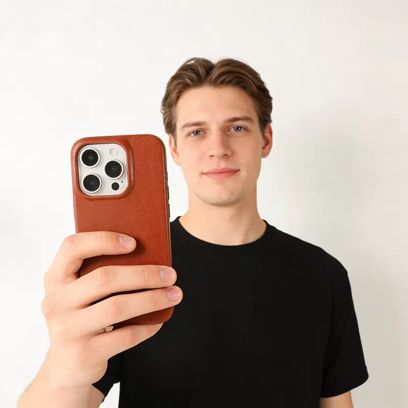 Sinco full body protection genuine leather phone case