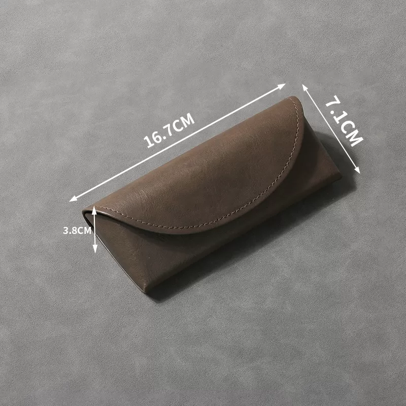 Sinco oem genuine leather eyewear leather cases custom