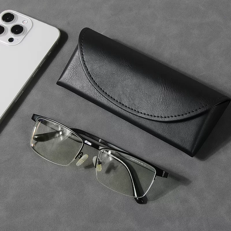 Sinco oem genuine leather eyewear leather cases custom