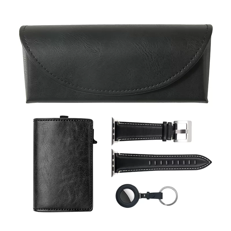 Sinco oem genuine leather eyewear leather cases custom