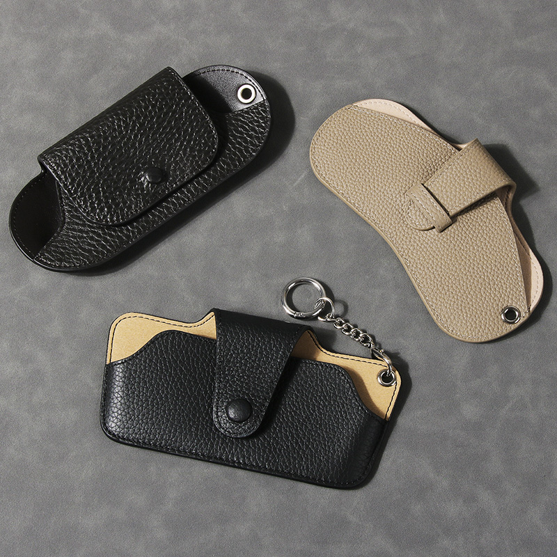 Sinco cowhide leather material eyewear case box