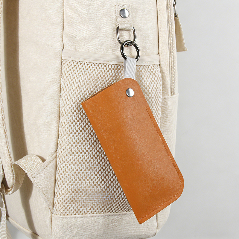 Sinco custom eyewear genuine leather cases lanyard design