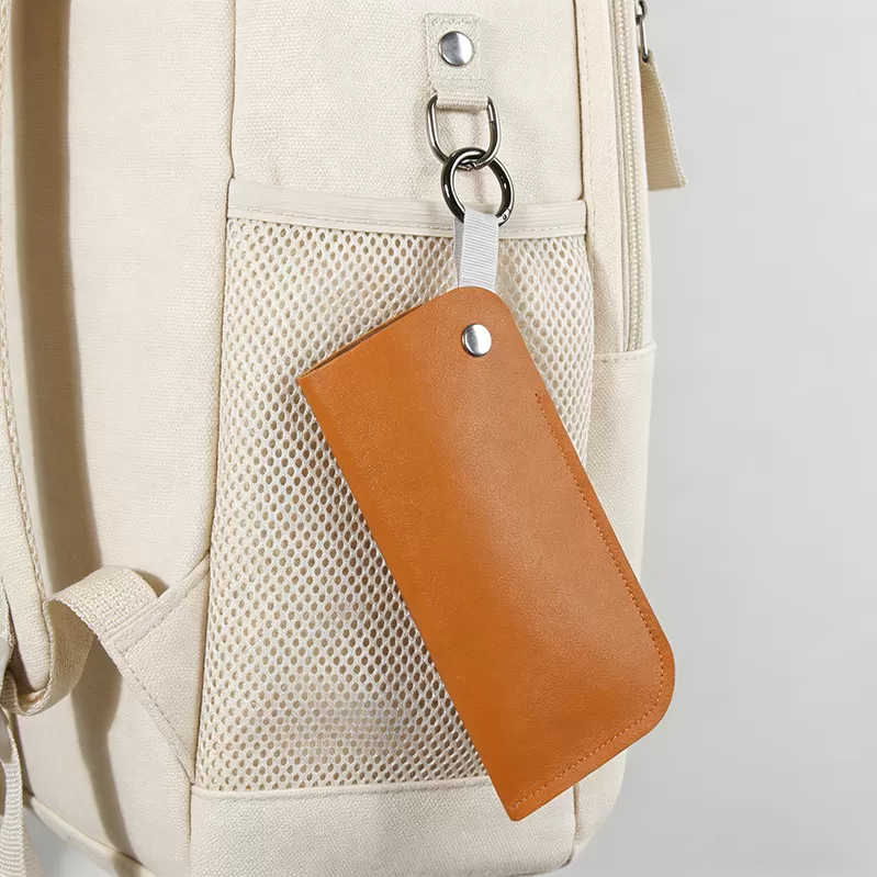 Sinco custom eyewear genuine leather cases lanyard design