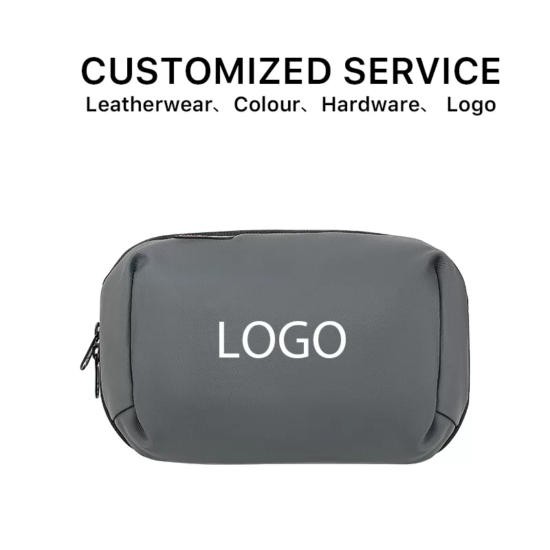 Sinco nylon wash bag supports customized leather material