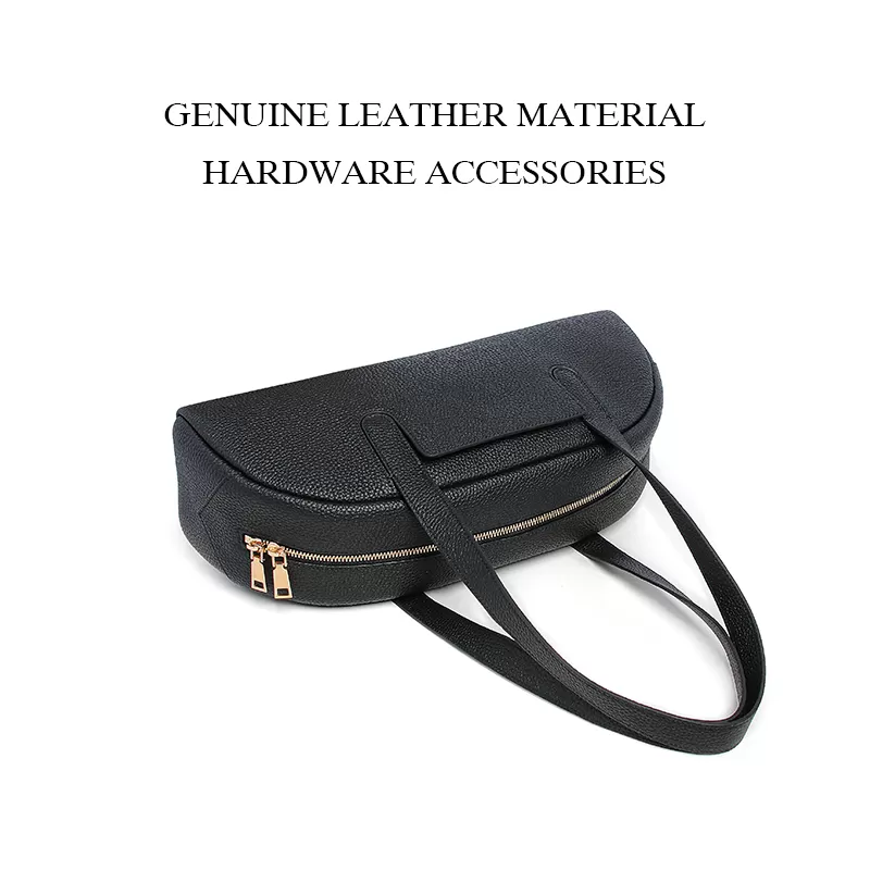 Sinco custom top grain cowhide lychee leather handbag