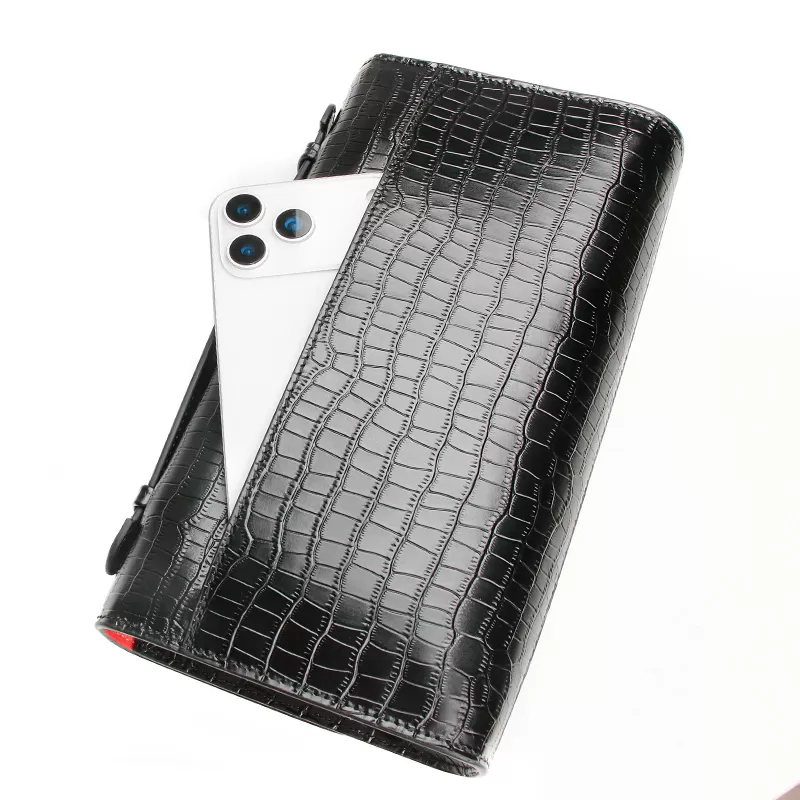 Sinco Genuine Leather Crocodile Pattern Shoulder Bag for Women