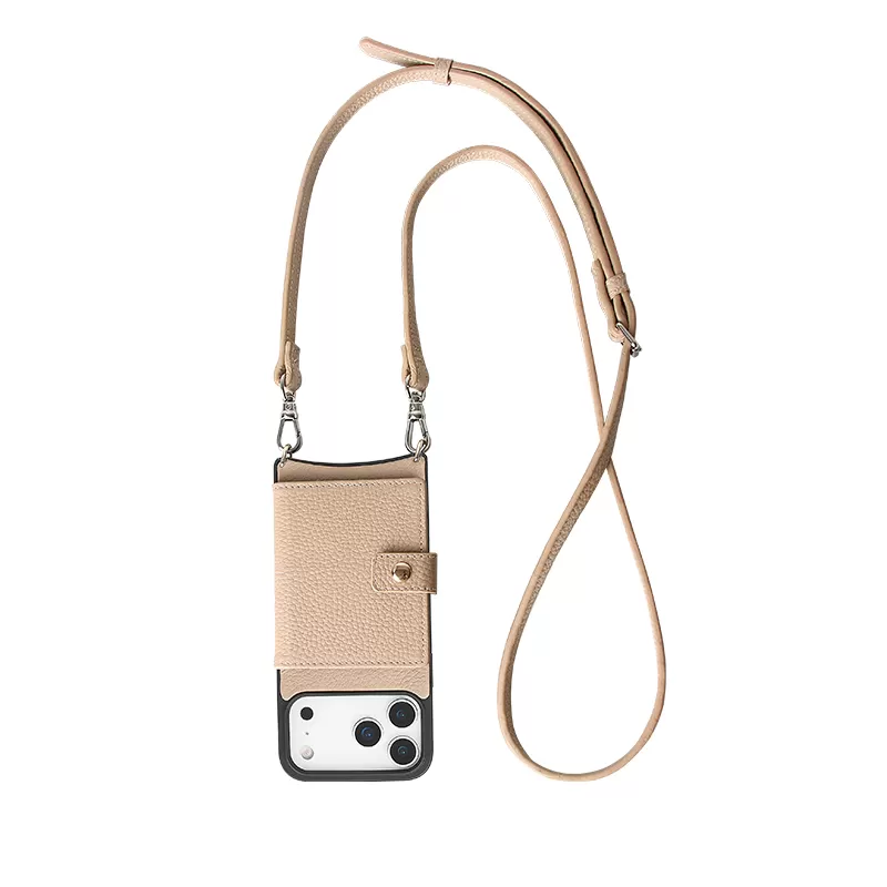 Sinco genuine leather crossbody phone case with card holder