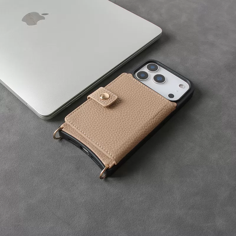 Sinco genuine leather crossbody phone case with card holder