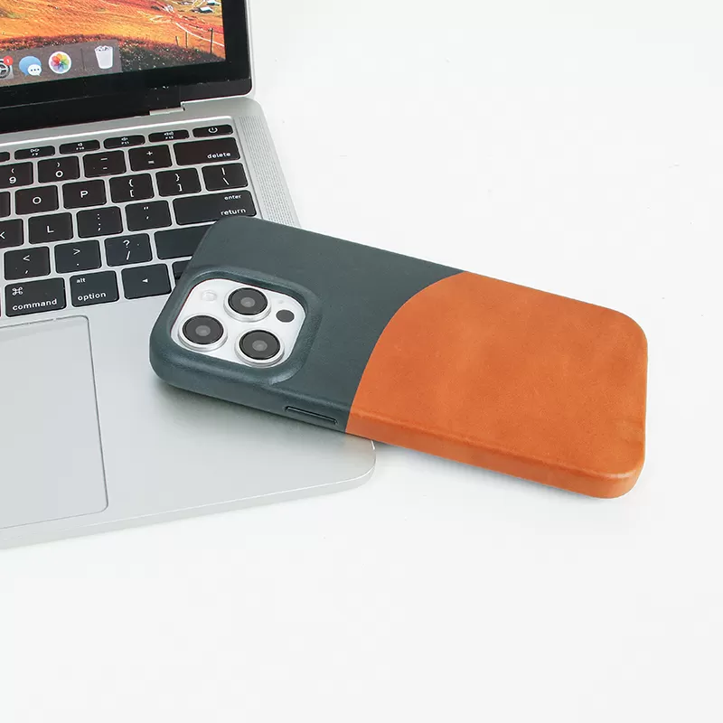 Sinco luxury PU leather phone case custom