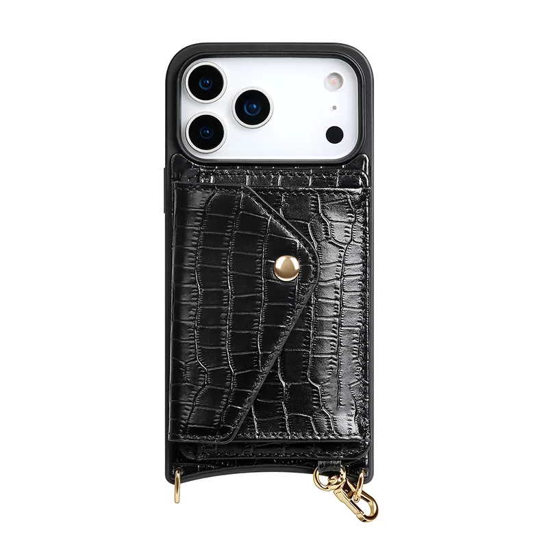 Sinco custom leather phone case with detachable card holder