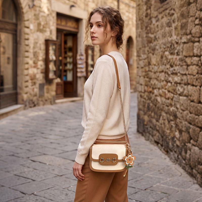 Sinco custom genuie leather crossbody bag