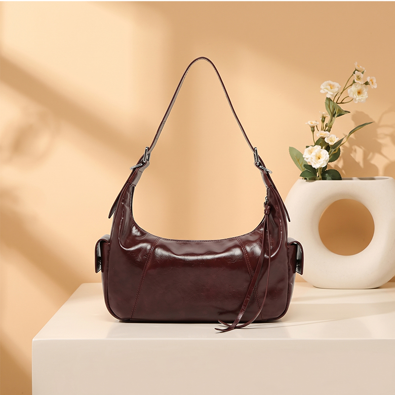 Sinco Vintage Genuine Leather Underarm Bag for Women