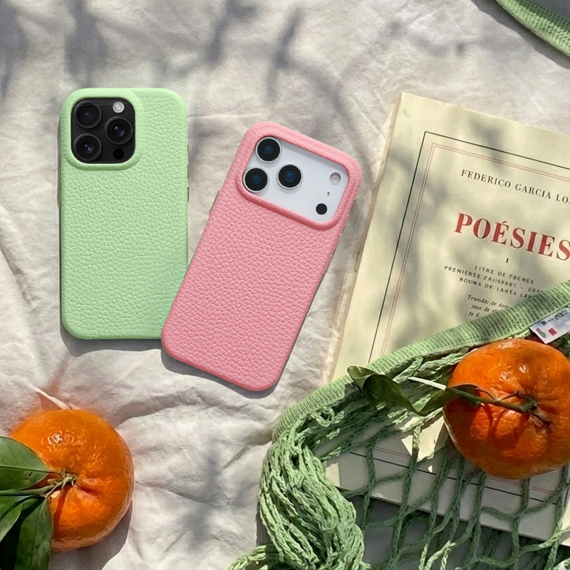 Sinco Genuine Leather Phone Case for iPhone 16 17 Pro