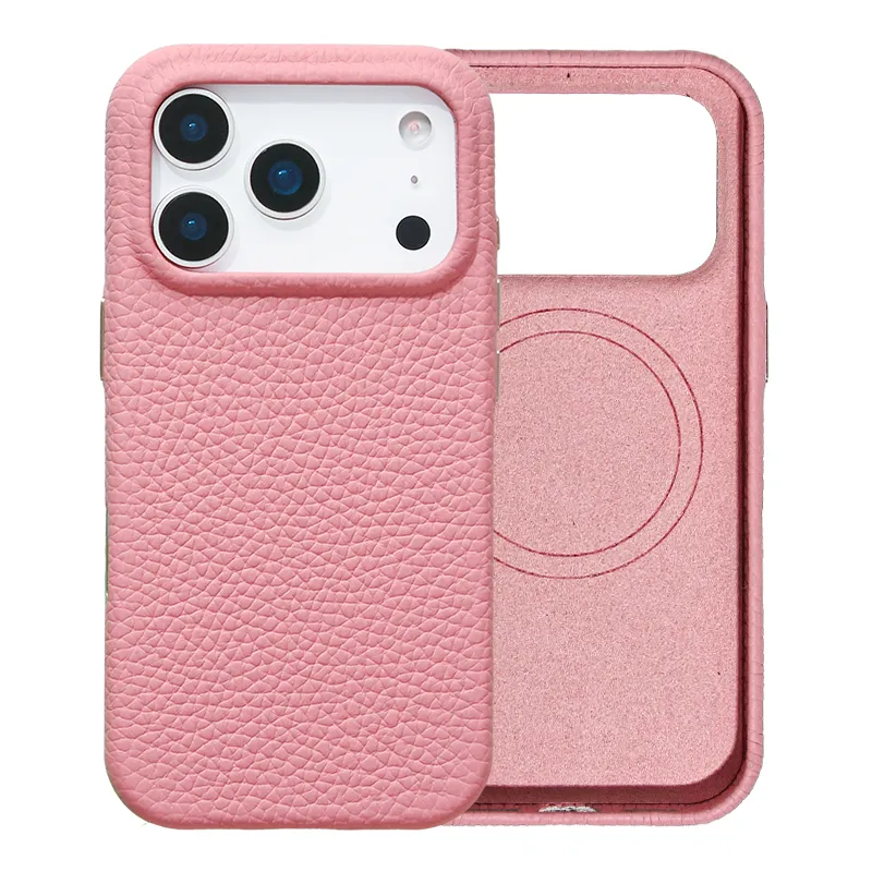 Sinco Genuine Leather Phone Case for iPhone 16 17 Pro