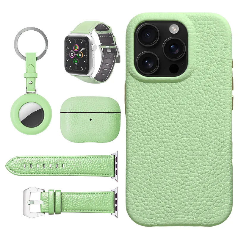 Sinco Genuine Leather Phone Case for iPhone 16 17 Pro