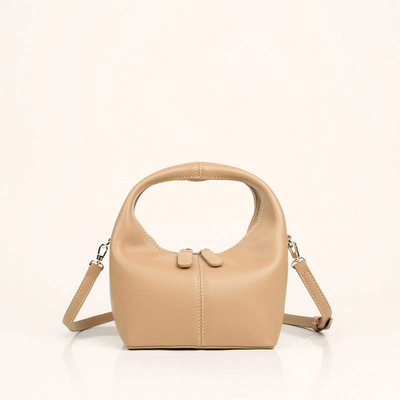 Sinco Genuine Leather Handbag with Crossbody Strap