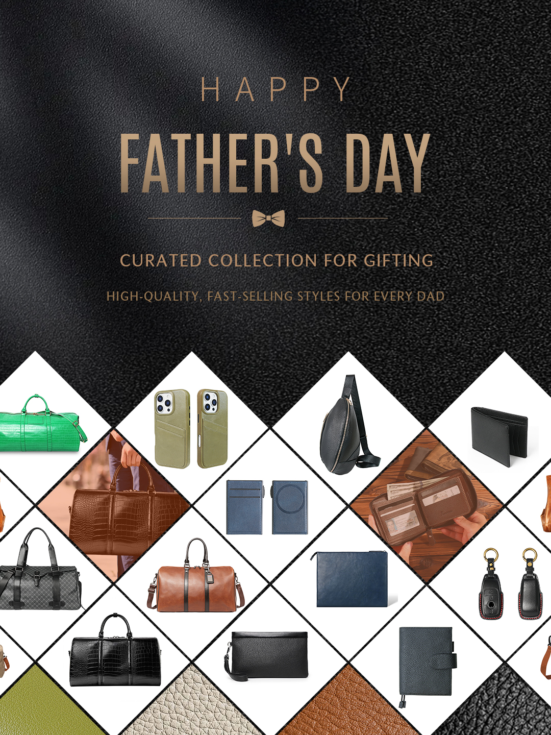 Father’s Day Custom Leather Gifts | Bulk OEM/ODM Orders Available