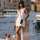 New Genuine Pebble Leather Crossbody Wallet Phone Case for Samsung Series Launched