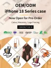 Custom OEM & ODM Crossbody Leather Wallet Cases for iPhone 18 Series Introduction