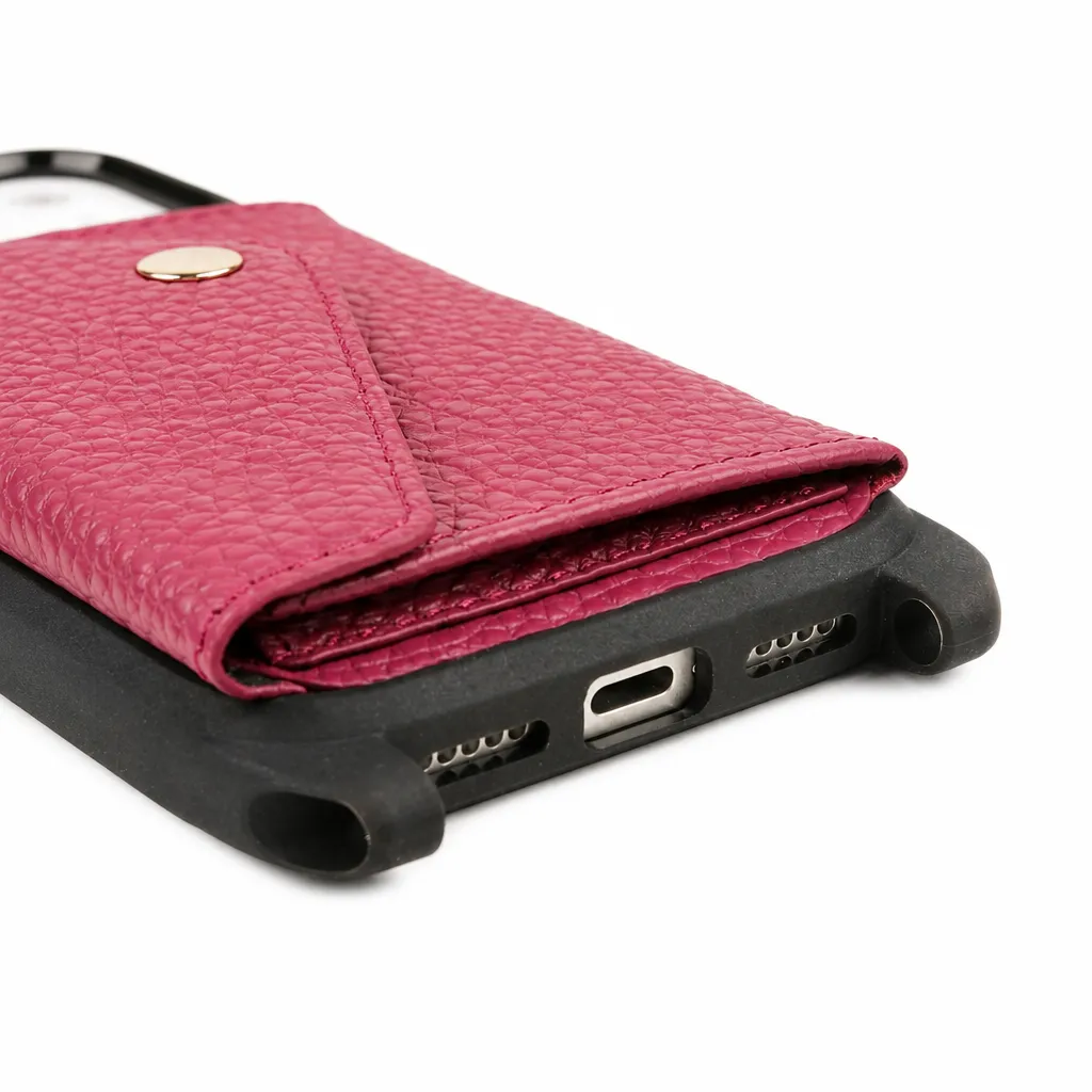 Sinco Custom Genuine Leather Wallet Phone Case for iPhone 18 Pro Max